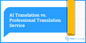 Professional Document Translation Service