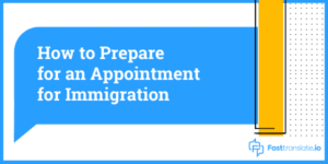 Appointment for Immigration