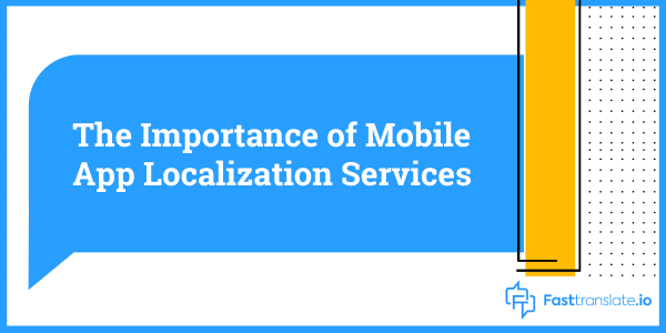 Mobile App Localization Services