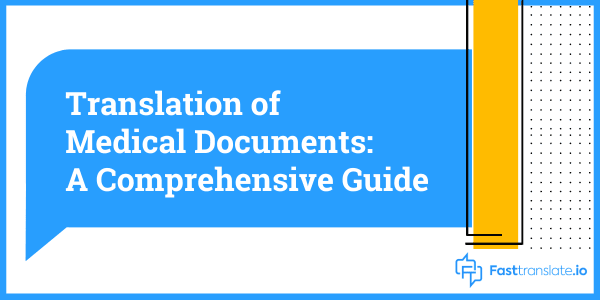 Medical Document Translation Service