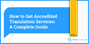 accredited translation service