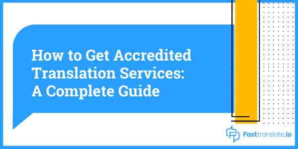 accredited translation service